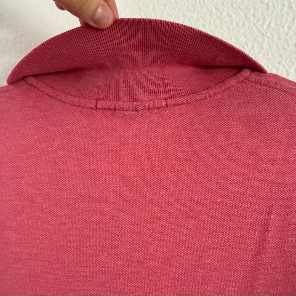 Polo Ralph Lauren Men’s XL Short Sleeve Polo Red Blue Pony Logo Preppy - Picture 8 of 8